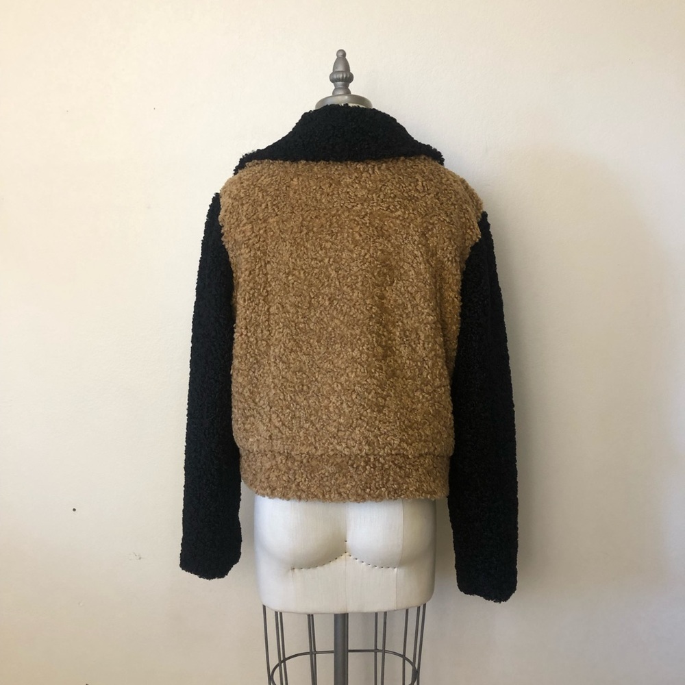 Nine West Teddy Colorblock Jacket - Picture 4 of 9